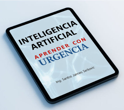 Portada del eBook Aprender Inteligencia Artificial Urgente